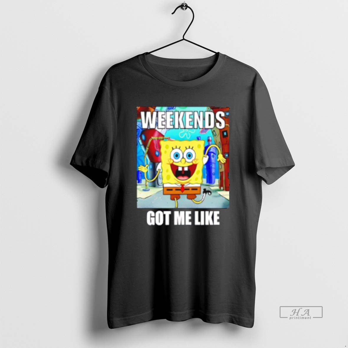 Official Spongebob Weekends Got Me Like T-Shirts, Hoodie, Sweatshirt | InkRitualCo.com