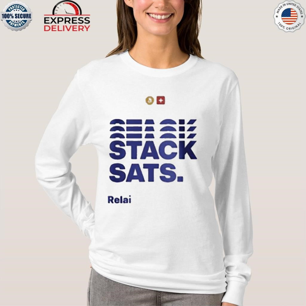Stack Sats Relai Shirt