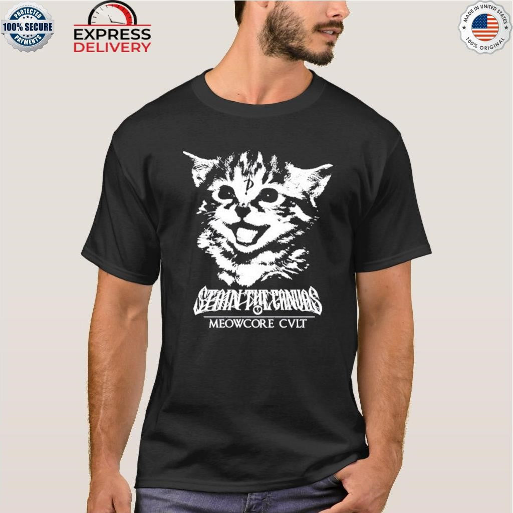 Stain The Canvas MEOWCORE CVLT Shirt