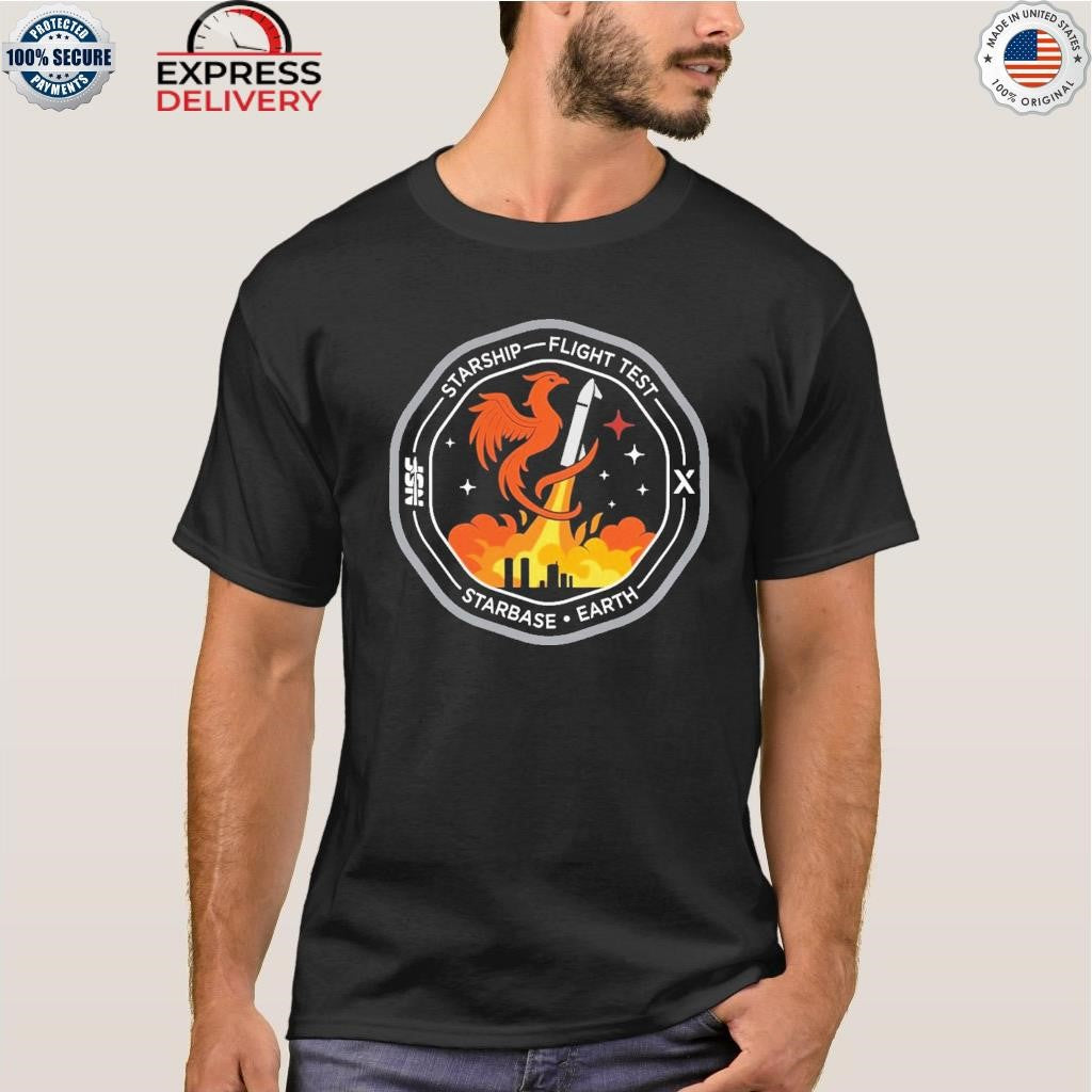 Starship Flight 10 Shirt