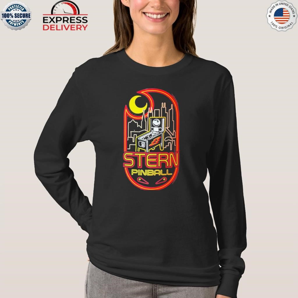 Stern Neon Sign Pinball Shirt