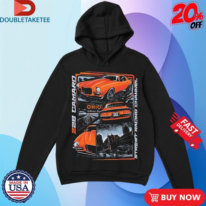 Street Racing Channel Z28 Camaro Shirts