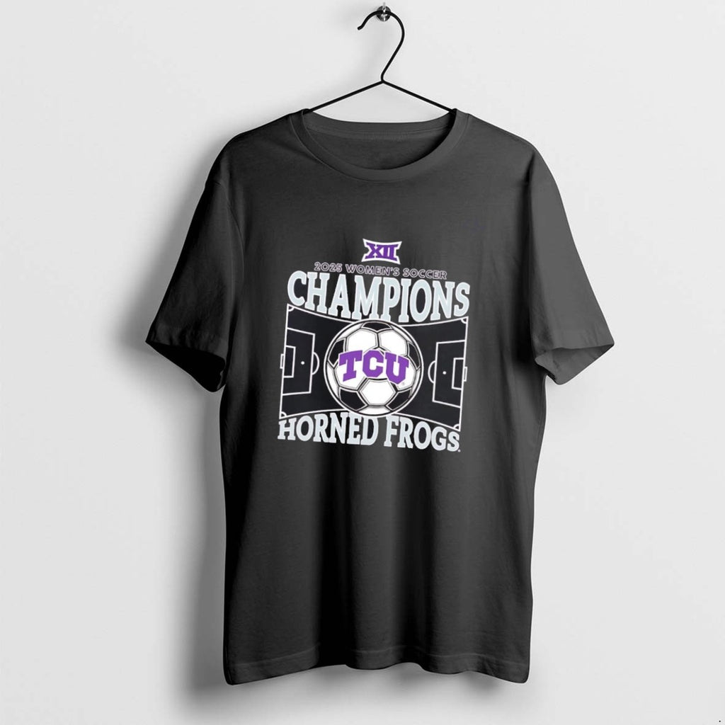 Official Tcu Horned Frogs 2025 Big 12 Womens Soccer Regular Season Champions T-Shirts, Hoodie, Sweatshirt | InkRitualCo.com