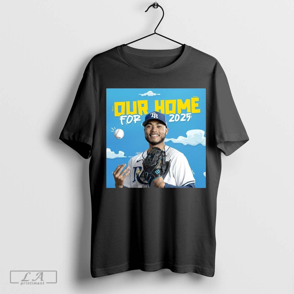 Official Taj Bradley Tampa Bay Rays Mlb Our Home For 2025 Poster T-Shirts, Hoodie, Sweatshirt | InkRitualCo.com