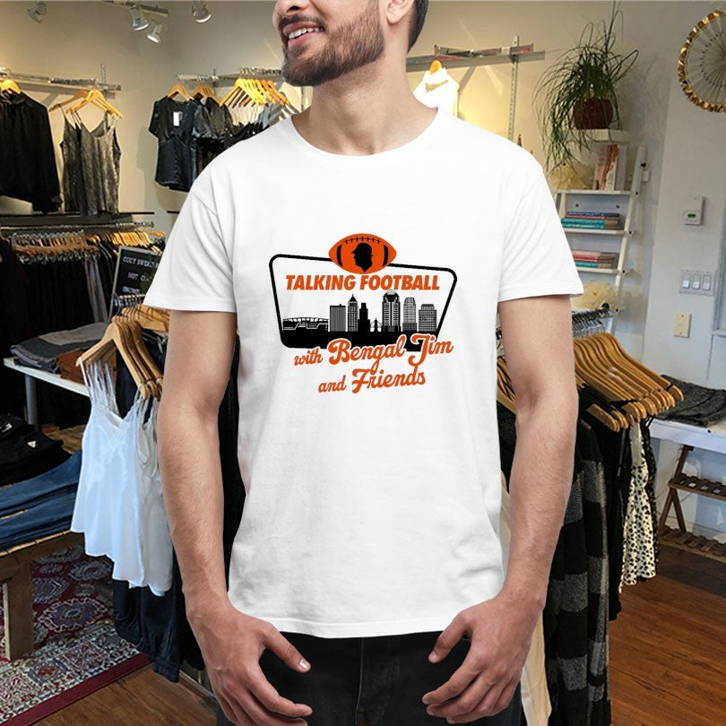 Talking Football With Bengal Jim And Friends Logo Shirts