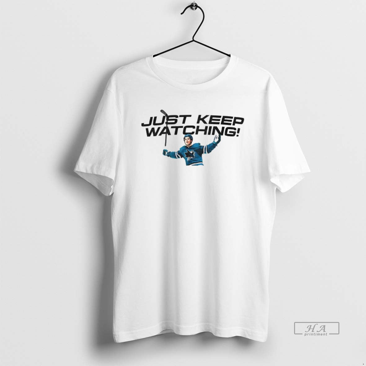 Official Tate Mcrae San Jose Sharks Just Keep Watching T-Shirts, Hoodie, Sweatshirt | InkRitualCo.com