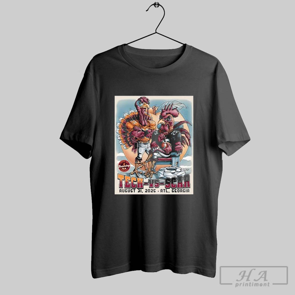 Official Tech Vs Scar August 31 2025 Atl Ga T T-Shirts, Hoodie, Sweatshirt | InkRitualCo.com