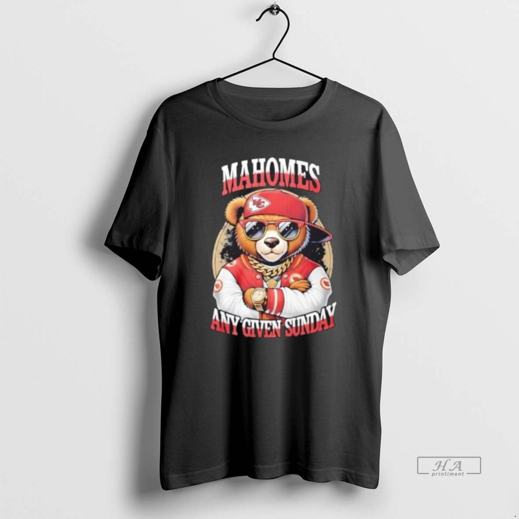 Official Teddy Bear Patrick Mahomes Kansas City Chiefs Any Given Sunday T-Shirts, Hoodie, Sweatshirt | InkRitualCo.com