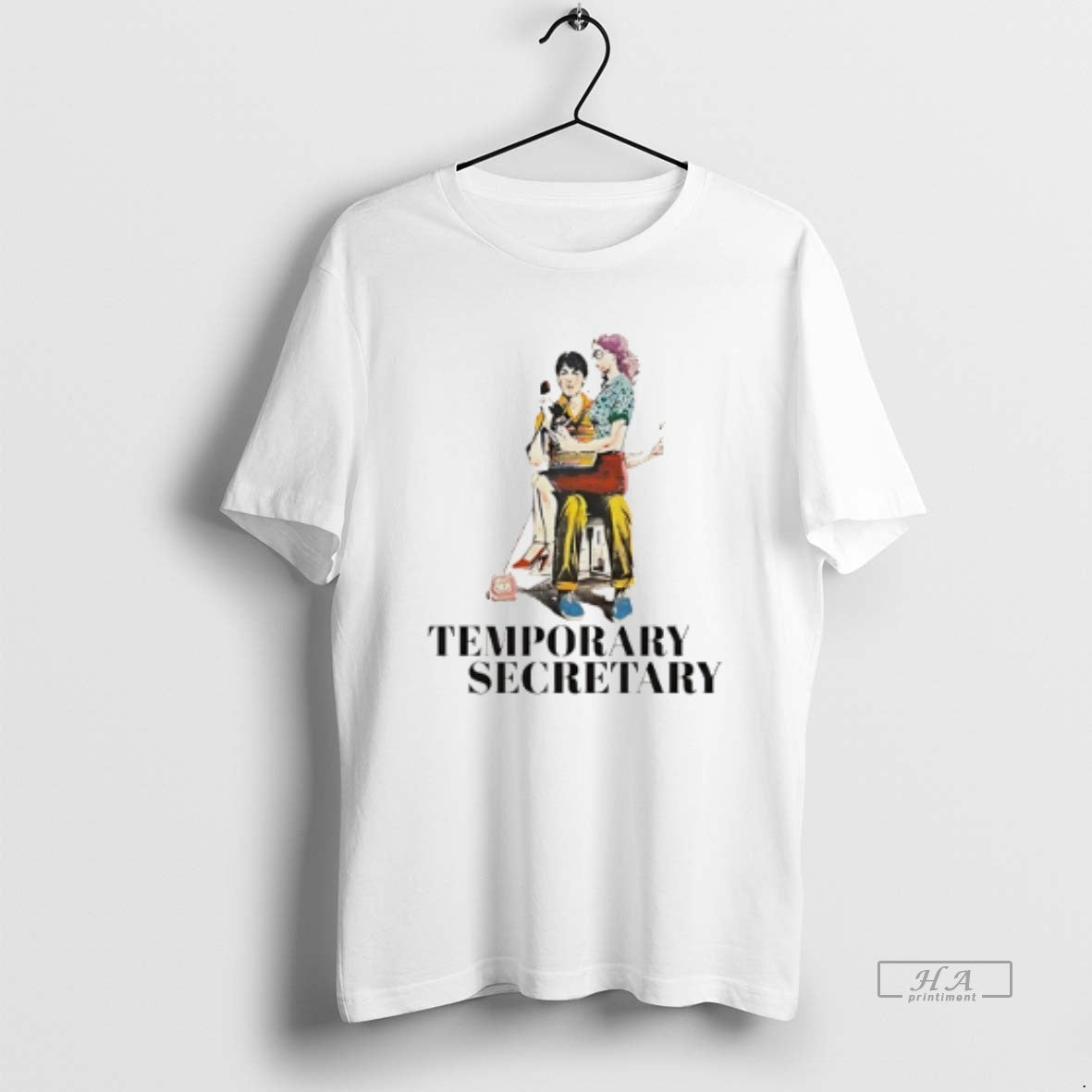 Official Temporary Secretary Couple Paint T-Shirts, Hoodie, Sweatshirt | InkRitualCo.com