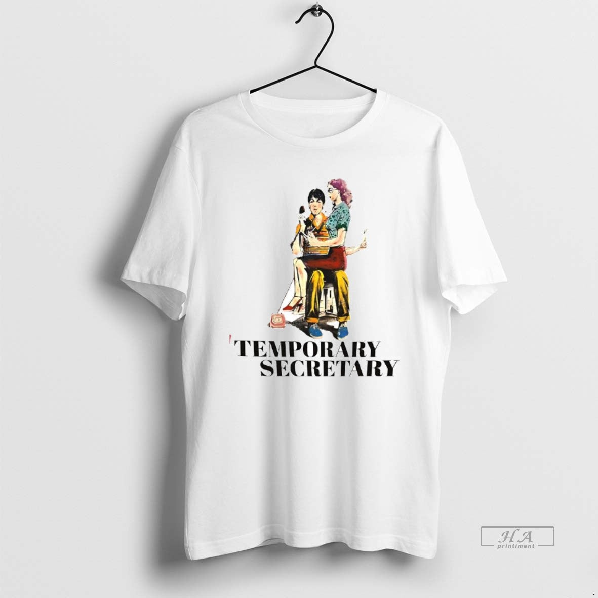 Official Temporary Secretary Vintage T-Shirts, Hoodie, Sweatshirt | InkRitualCo.com