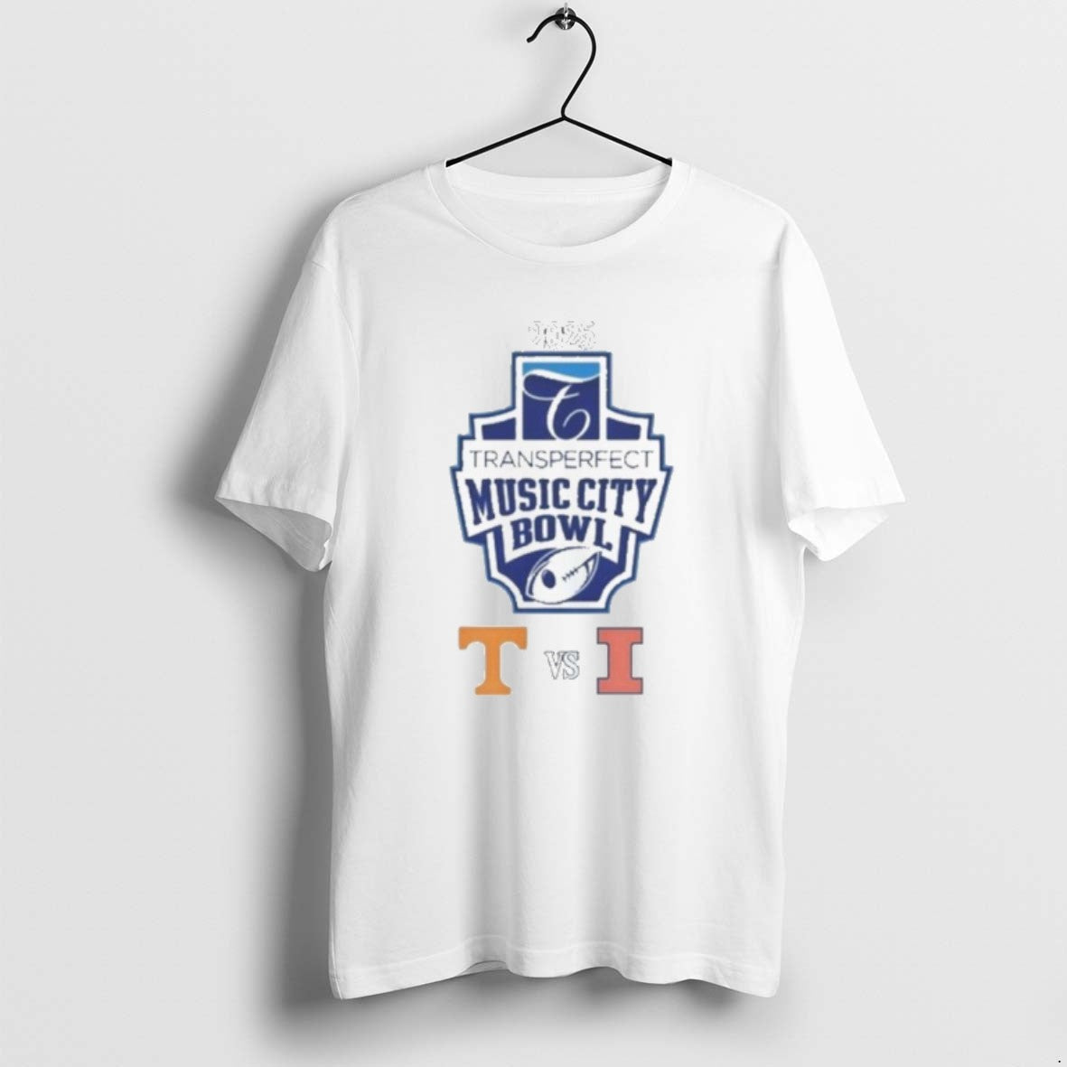 Official Tennessee Volunteers Vs Illinois Fighting Illini 2025 Liberty Mutual Music City Bowl T-Shirts, Hoodie, Sweatshirt