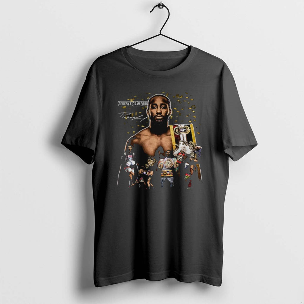 Official Terence Crawford Bud Pound 4 Pound Choice Of Champions Graphic Signature T-Shirts, Hoodie, Sweatshirt