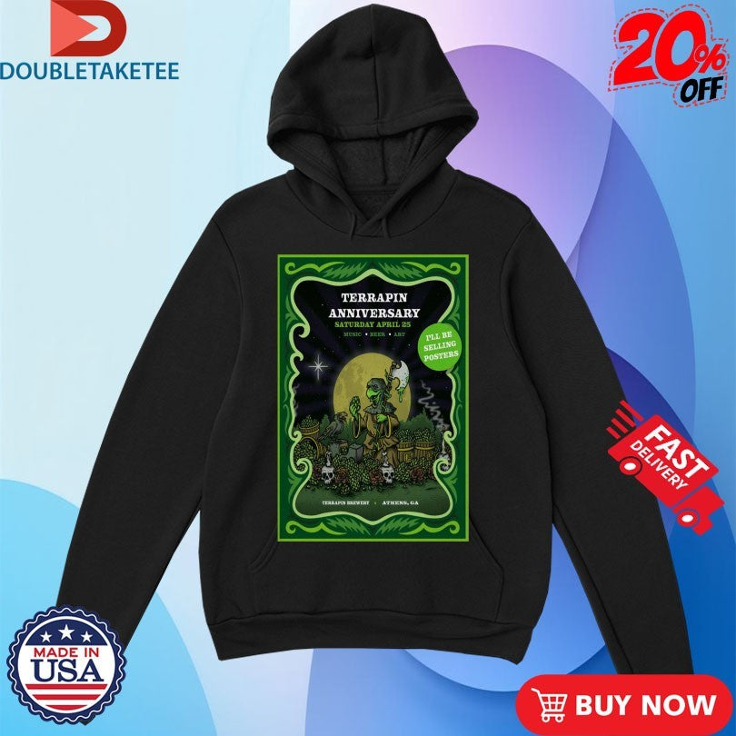 Terrapin Anniversary Apr 25 2026 Athens, GA T-shirts