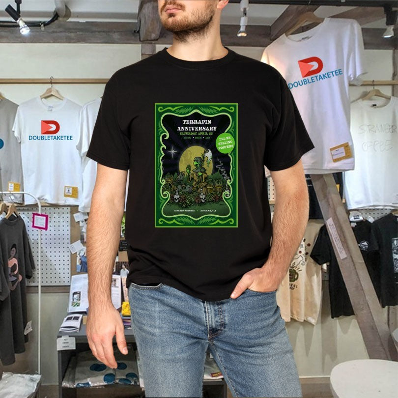 Terrapin Anniversary Apr 25 2026 Athens, GA T-shirts