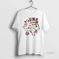 Official Texas A And M Aggies Football State Map Circle T-Shirts, Hoodie, Sweatshirt | InkRitualCo.com