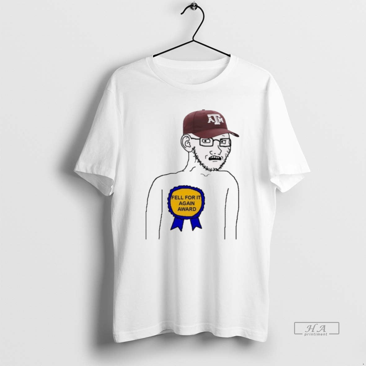 Official Texas Am Aggies Fell For It Again Award Meme T-Shirts, Hoodie, Sweatshirt | InkRitualCo.com