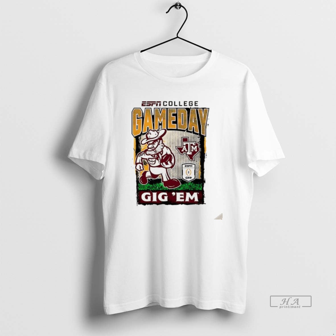 Official Texas Am Aggies Gig Em Football Playoff Gameday Mascot T-Shirts, Hoodie, Sweatshirt | InkRitualCo.com