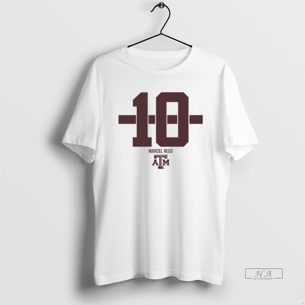 Official Texas Am Aggies Marcel Reed 10 Stripe T-Shirts, Hoodie, Sweatshirt | InkRitualCo.com