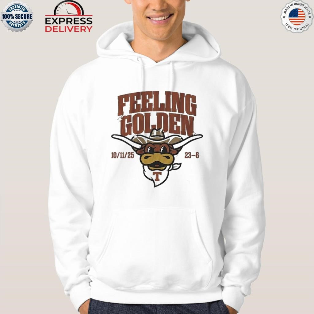 Texas Football Feeling Golden Shirt