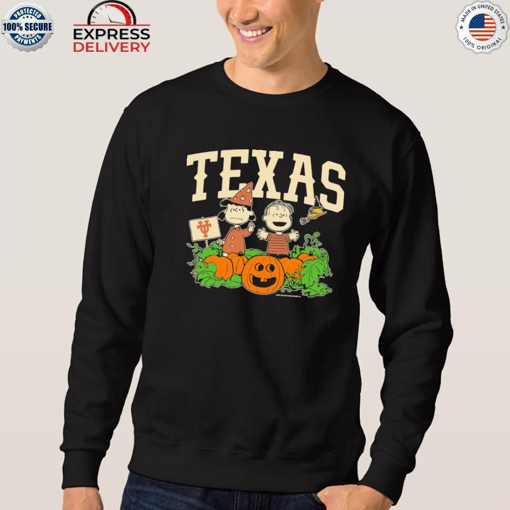 Texas Longhorns Peanuts Great Pumpkin Shirt