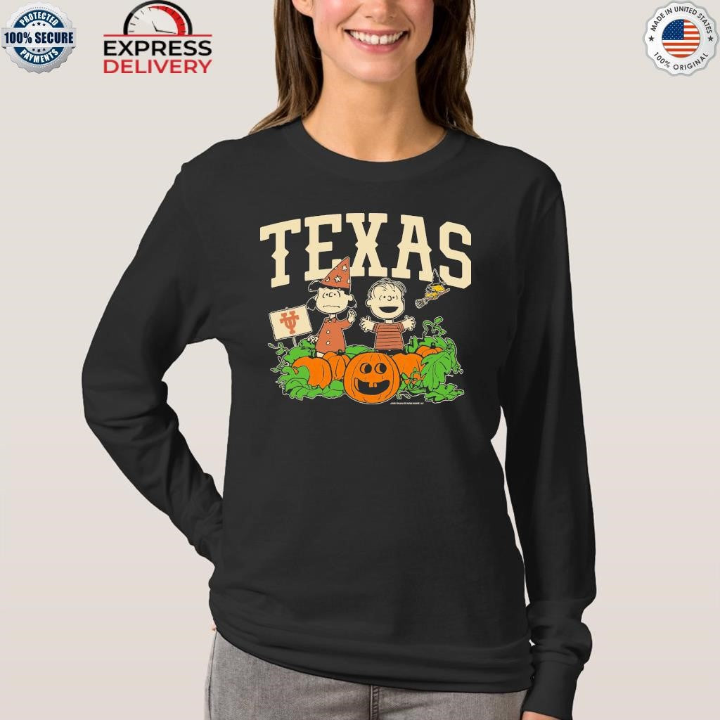 Texas Longhorns Peanuts Great Pumpkin Shirt