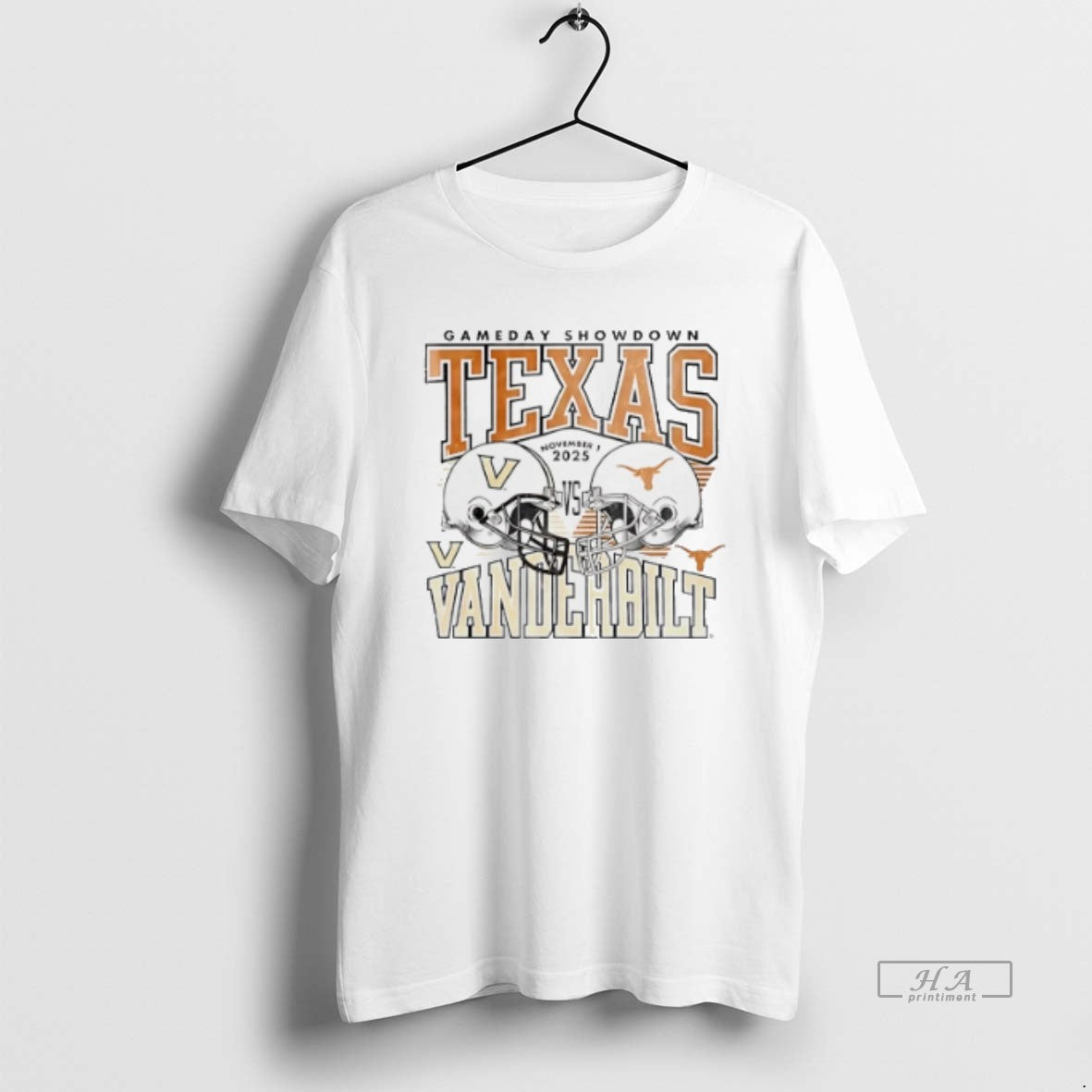 Official Texas Longhorns Vs Vanderbilt Commodores Gameday Showdow 2025 T-Shirts, Hoodie, Sweatshirt | InkRitualCo.com