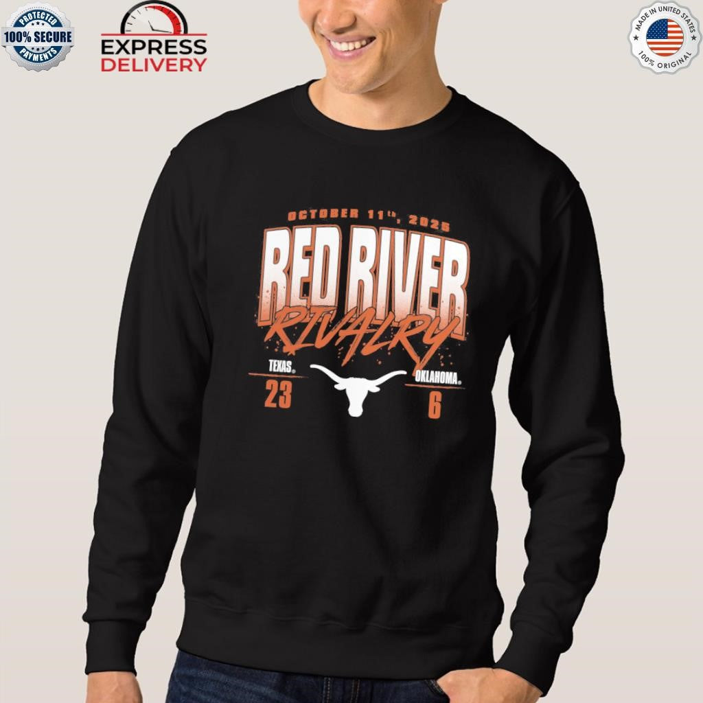 Texas Longhorns vs. Oklahoma Sooners 2025 Score Shirt