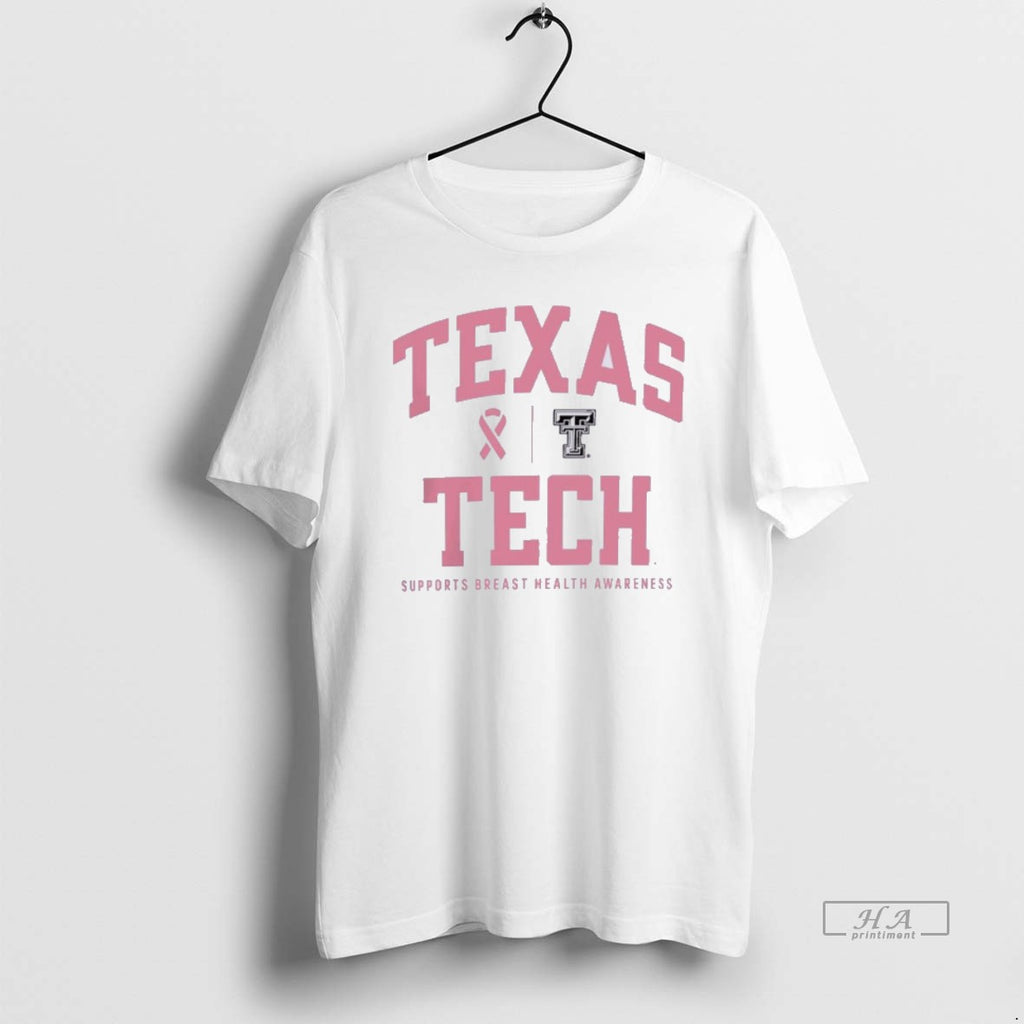 Official Texas Tech Sideline 2025 Supports Breast Cancer T-Shirts, Hoodie, Sweatshirt | InkRitualCo.com