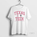Official Texas Tech Sideline 2025 Supports Breast Cancer T-Shirts, Hoodie, Sweatshirt | InkRitualCo.com