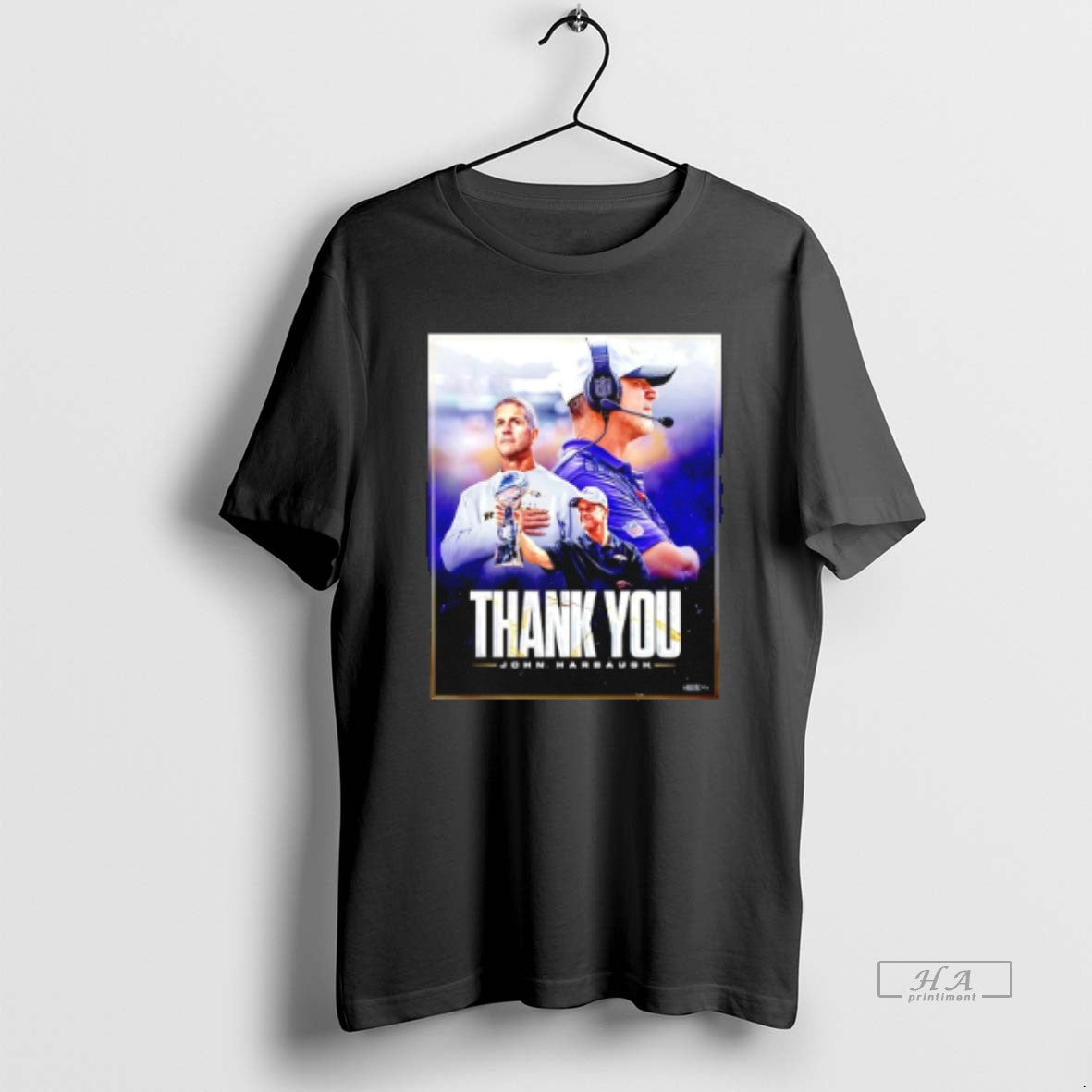 Official Thank You Coach John Harbaugh For 18 Tremendous Years T-Shirts, Hoodie, Sweatshirt | InkRitualCo.com