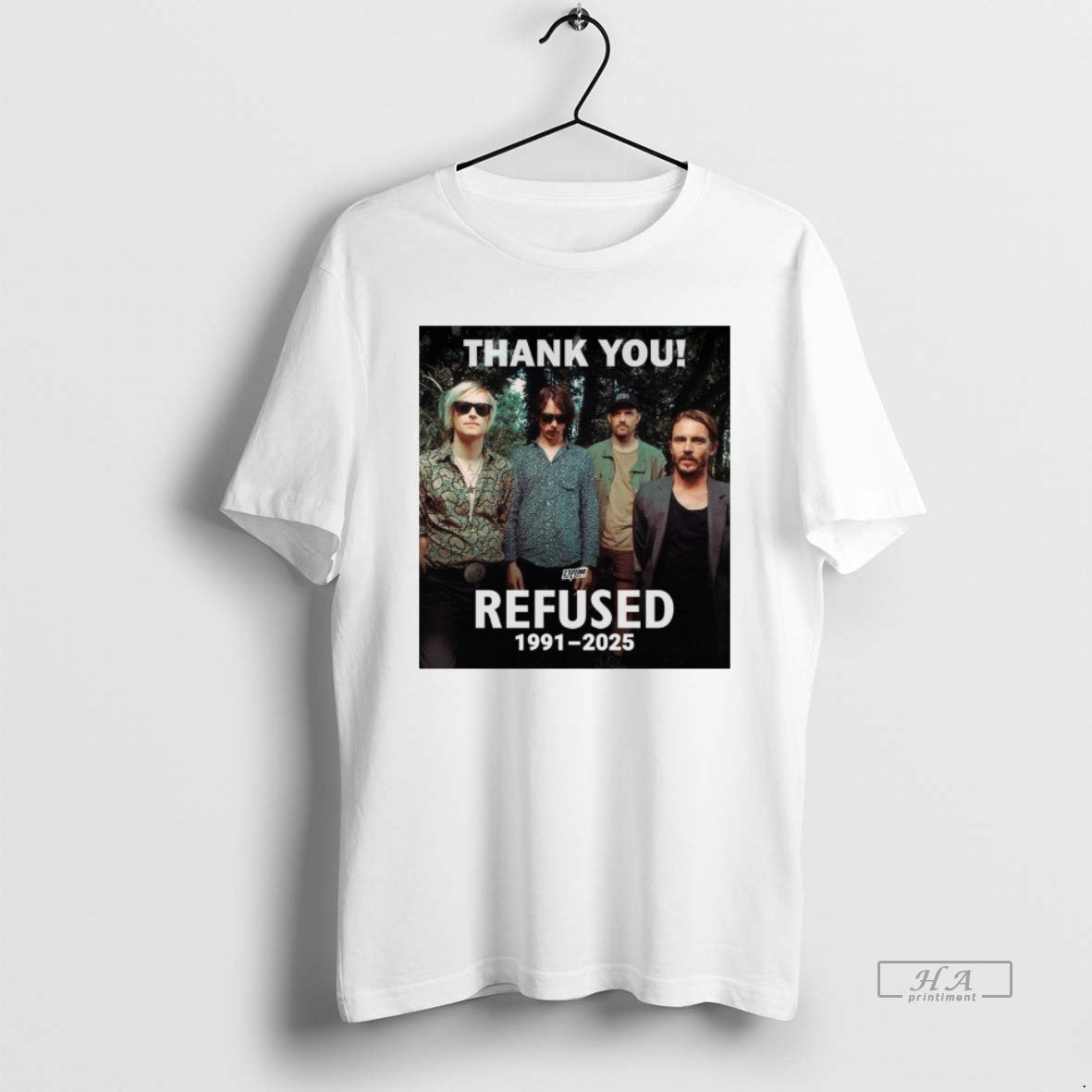 Official Thank You Legendary Swedish Band Refused 1991 2025 T-Shirts, Hoodie, Sweatshirt | InkRitualCo.com
