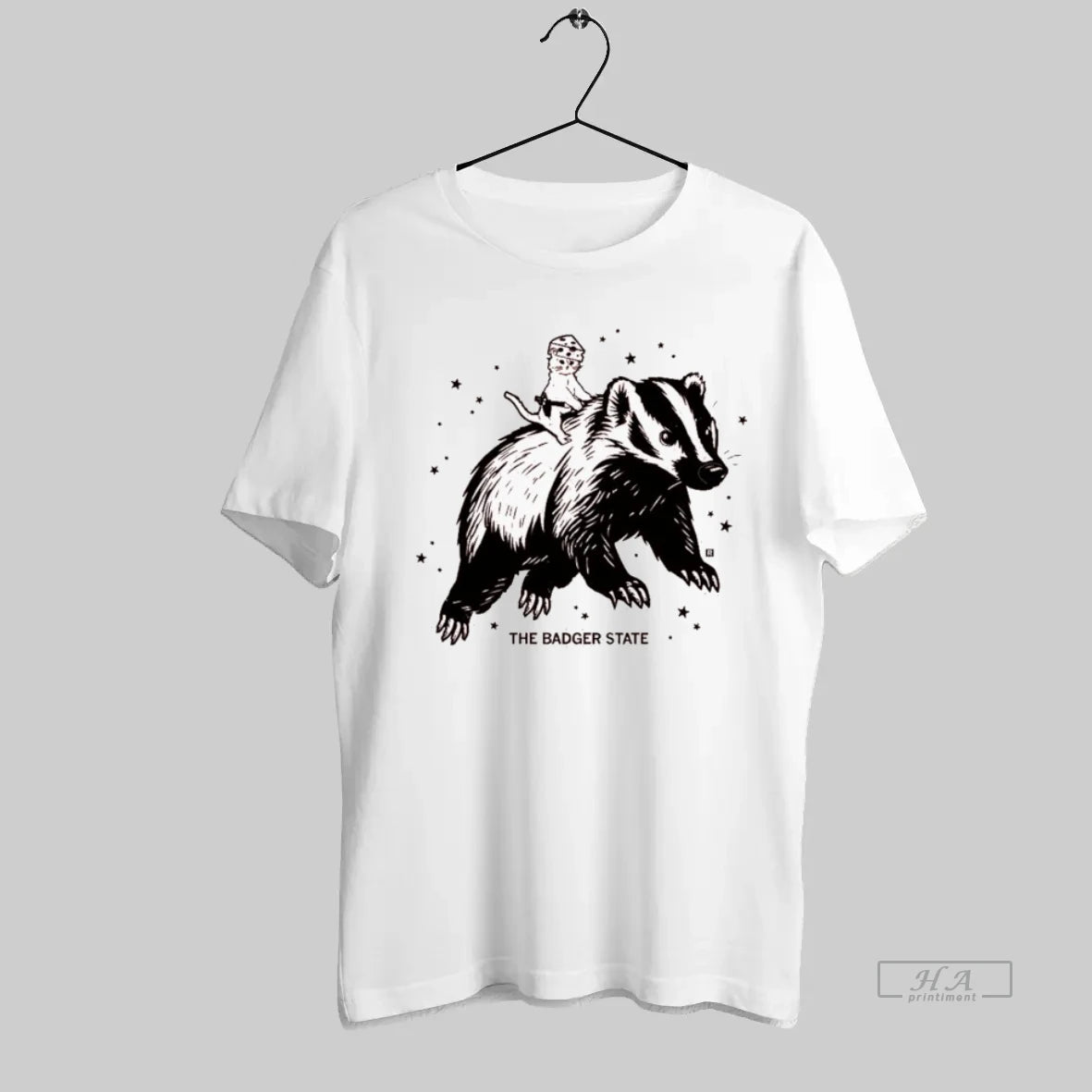 Official The Badger State Gary Riding Cat Cheese T-Shirts, Hoodie, Sweatshirt | InkRitualCo.com