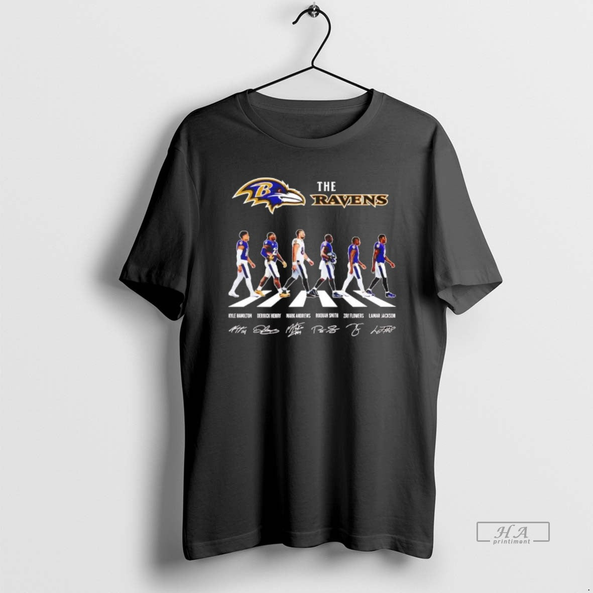 Official The Baltimore Ravens Team Players Abbey Road Signatures T-Shirts, Hoodie, Sweatshirt | InkRitualCo.com