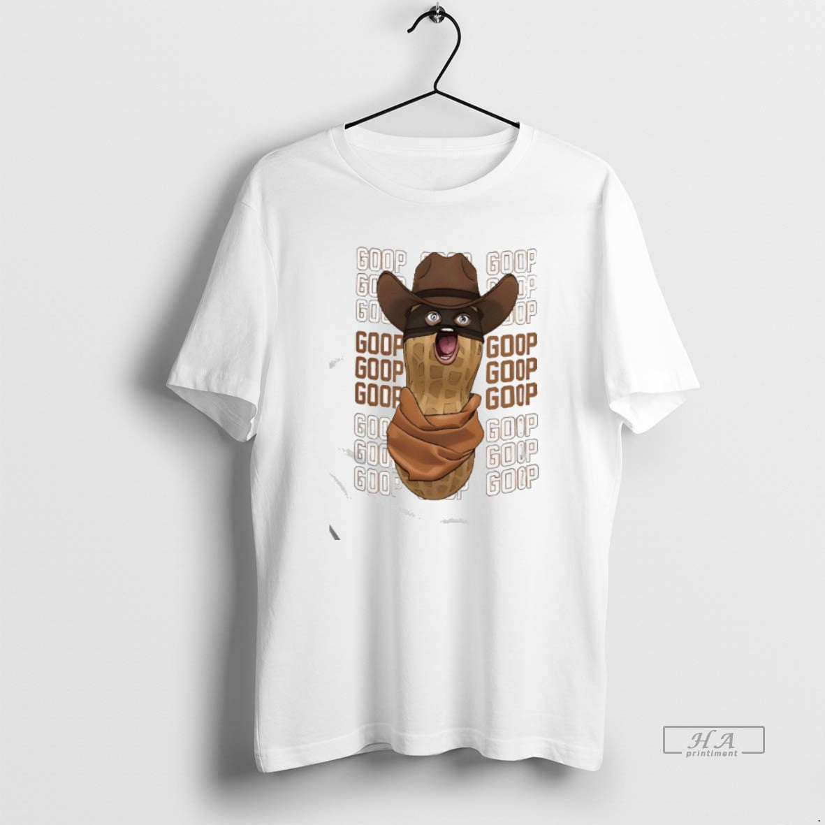 Official The Burnt Peanut Cowboy Goop Goop Goop T-Shirts, Hoodie, Sweatshirt | InkRitualCo.com