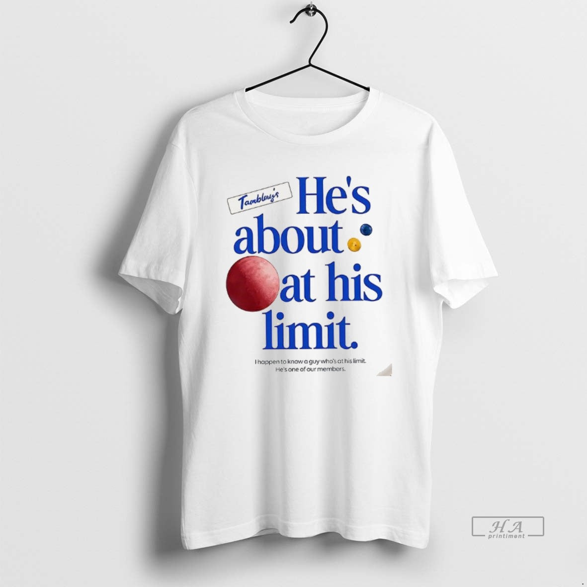 Official The Chair Company Hes About At His Limit I Happen To Know A Guy T-Shirts, Hoodie, Sweatshirt | InkRitualCo.com