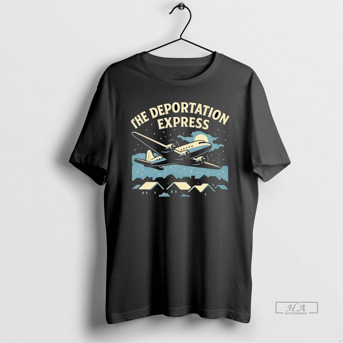 Official The Deportation Express Plane Vintage Christmas T-Shirts, Hoodie, Sweatshirt | InkRitualCo.com