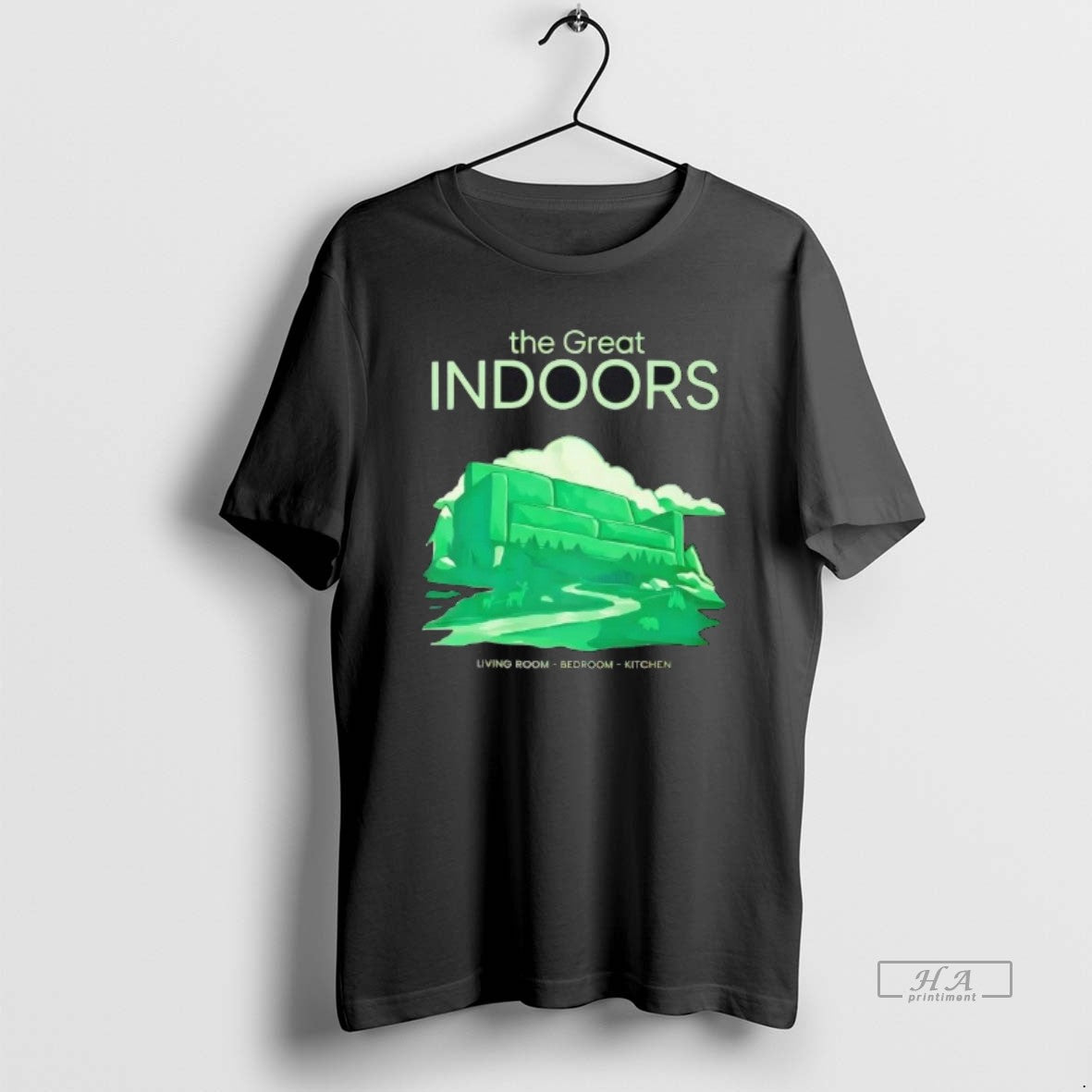 Official The Great Indoors Nature Lover Homebody Graphic T-Shirts, Hoodie, Sweatshirt | InkRitualCo.com