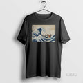 Official The Great Wave Of Kanagawa Image Chicken Joe Funny Meme T-Shirts, Hoodie, Sweatshirt | InkRitualCo.com