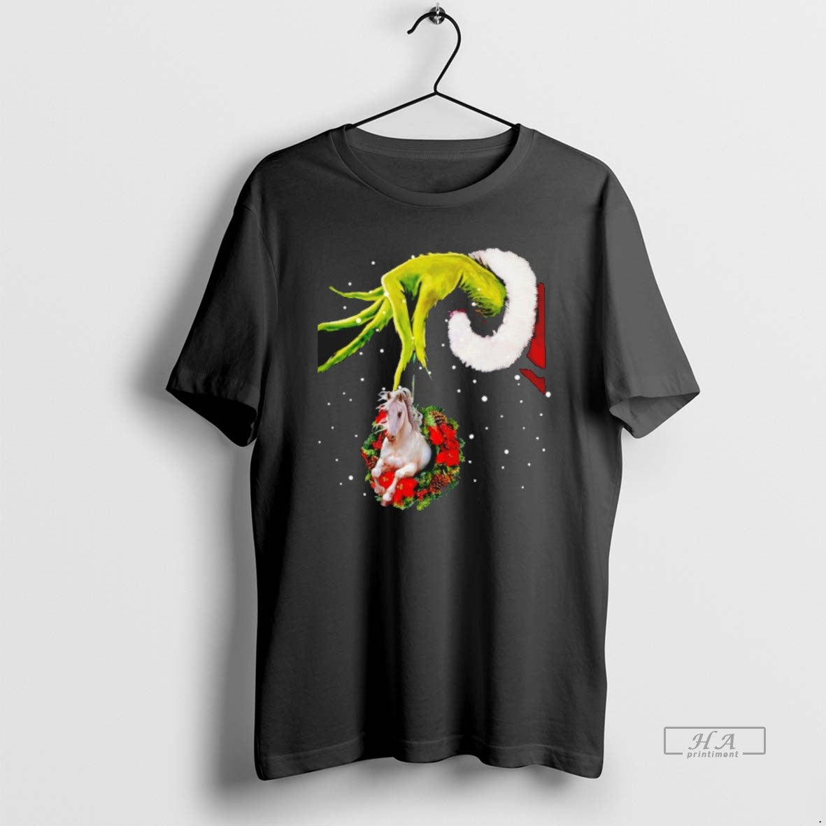 Official The Grinch Hand Horse Christmas T-Shirts, Hoodie, Sweatshirt | InkRitualCo.com