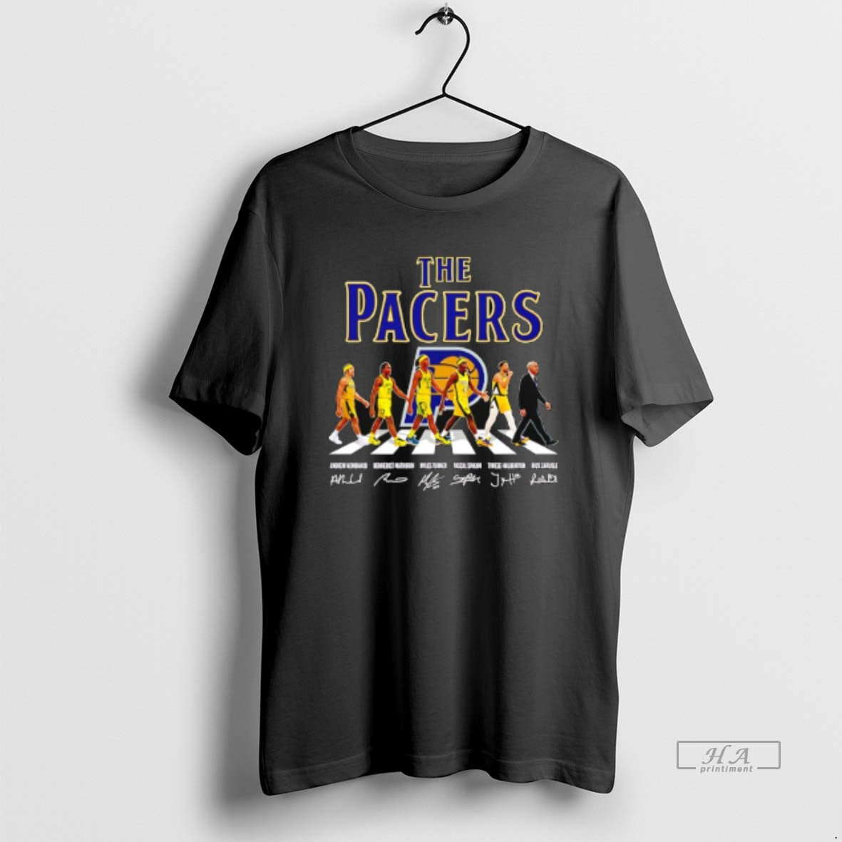 Official The Indiana Pacers Cross The Street Signatures 2026 T-Shirts, Hoodie, Sweatshirt | InkRitualCo.com