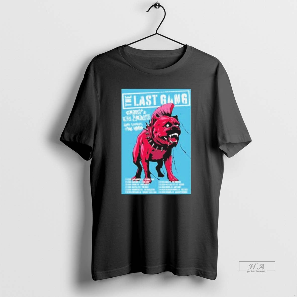Official The Last Gang March 2026 Tour Bulldog T-Shirts, Hoodie, Sweatshirt | InkRitualCo.com