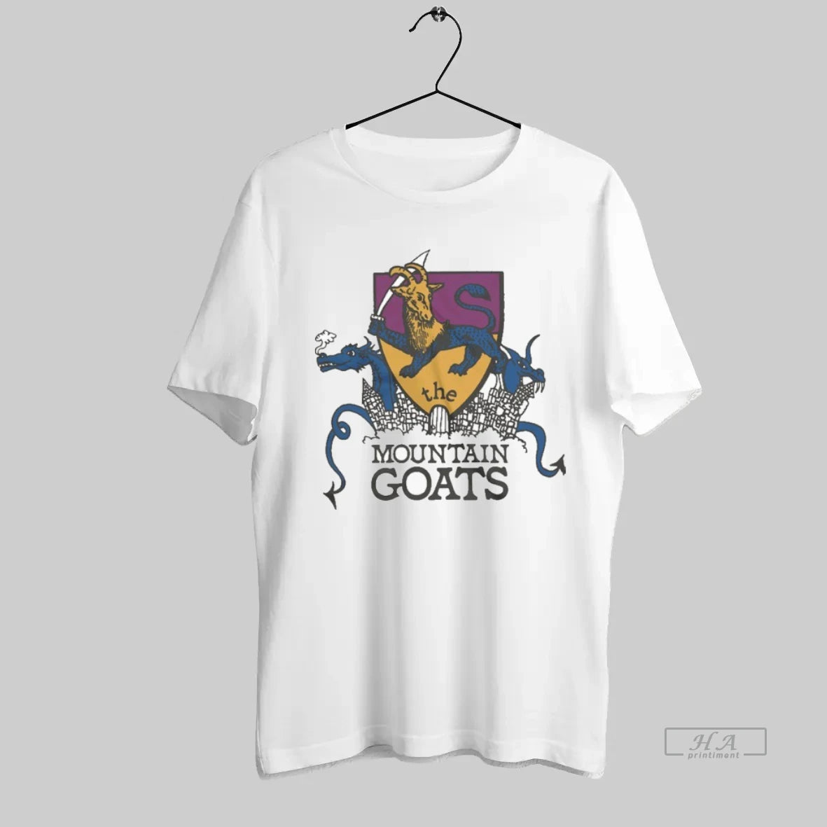 Official The Mountain Goats Coat Of Arms T-Shirts, Hoodie, Sweatshirt | InkRitualCo.com