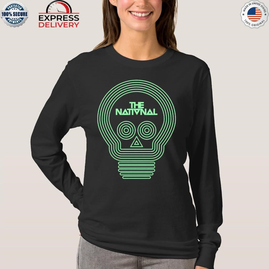 The National Lightbulb Skull Glow Shirt