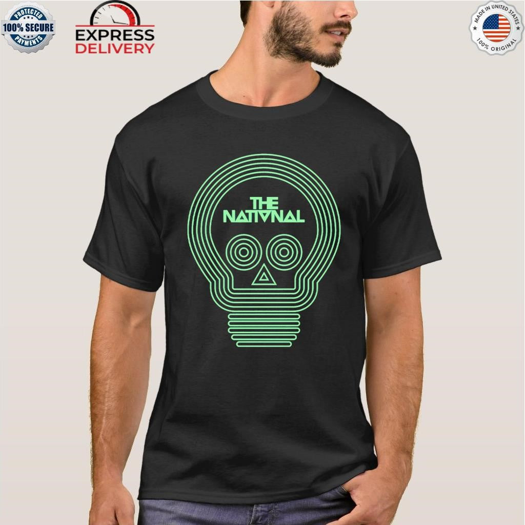 The National Lightbulb Skull Glow Shirt