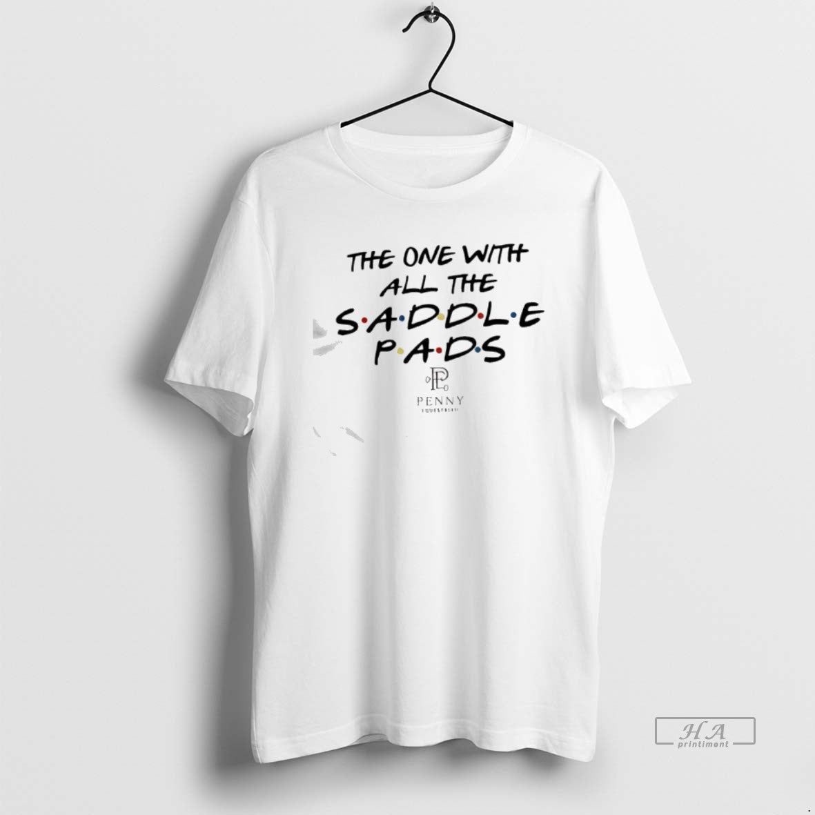 Official The One With All The Saddle Pads Tv Show Friends T-Shirts, Hoodie, Sweatshirt | InkRitualCo.com