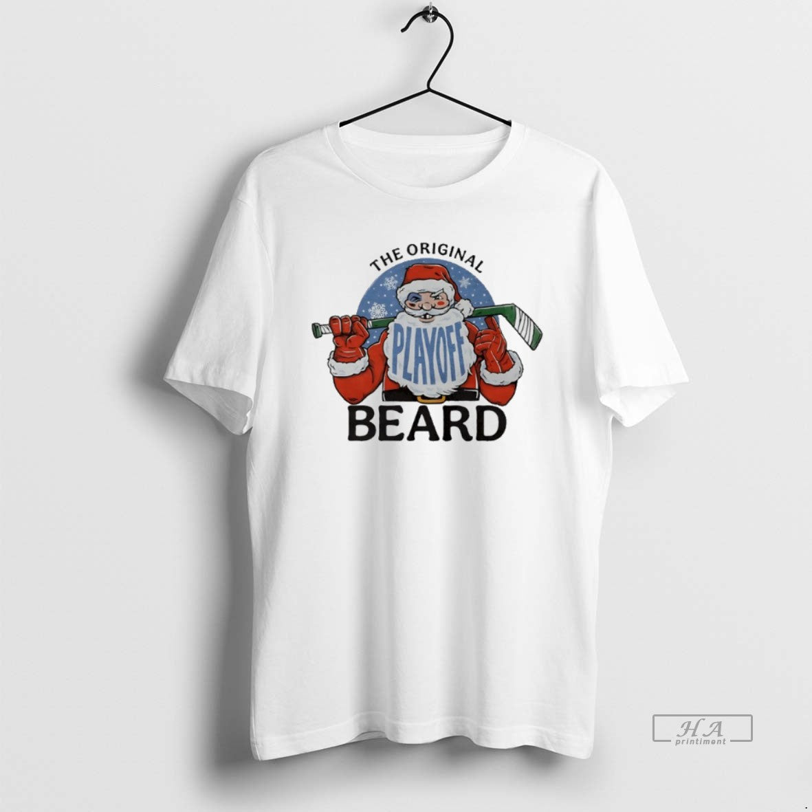 Official The Playoff Beard Santa Hockey T-Shirts, Hoodie, Sweatshirt | InkRitualCo.com