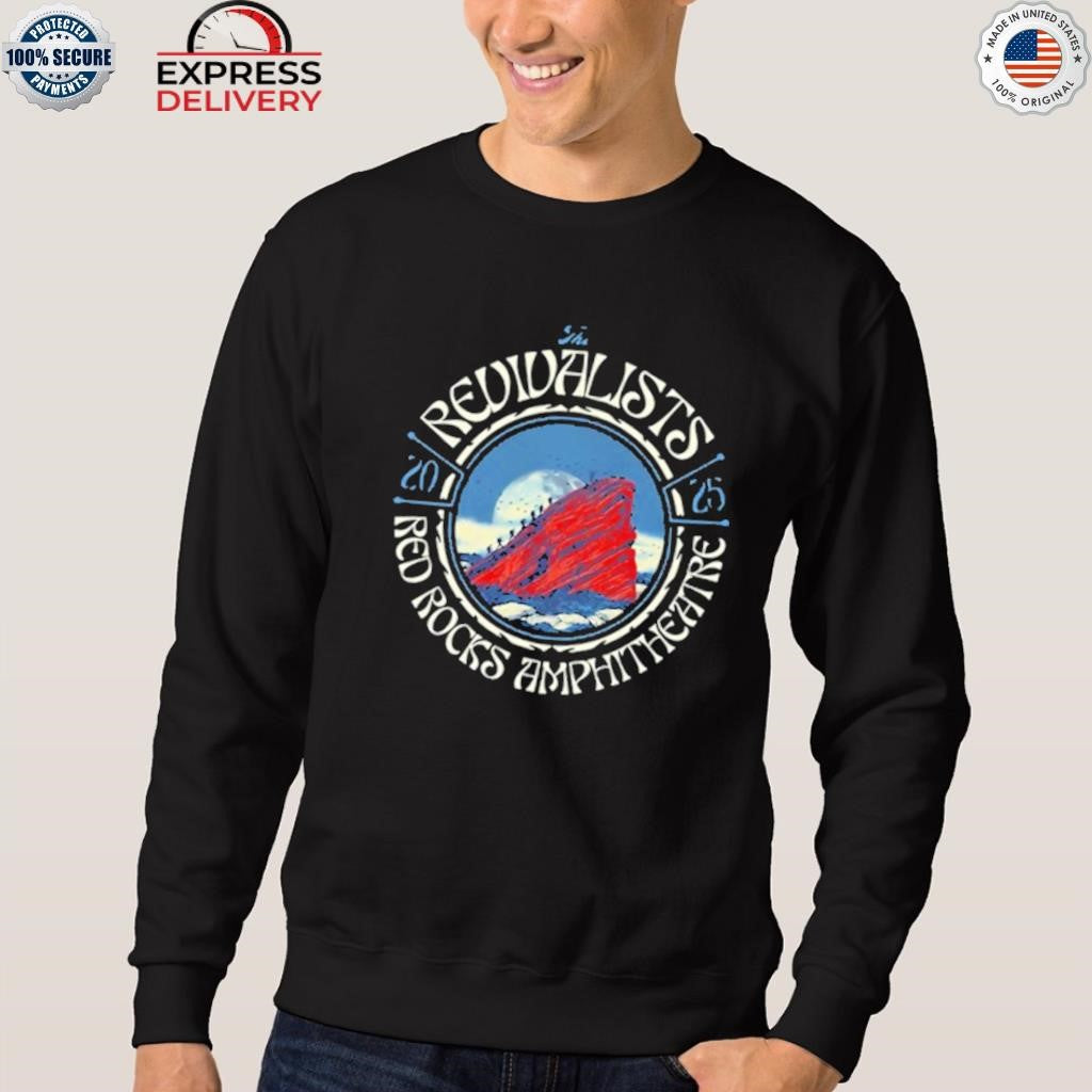 The Revivalists at Red Rocks Morrison CO Tour 2025 Shirt