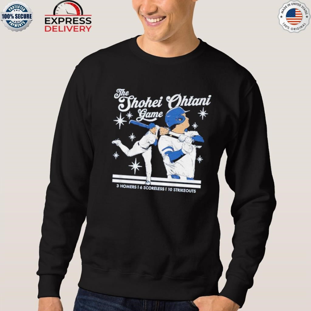 The Shohei Ohtani Game 3 Home 6 Scoreless 10 Strikeouts Shirt