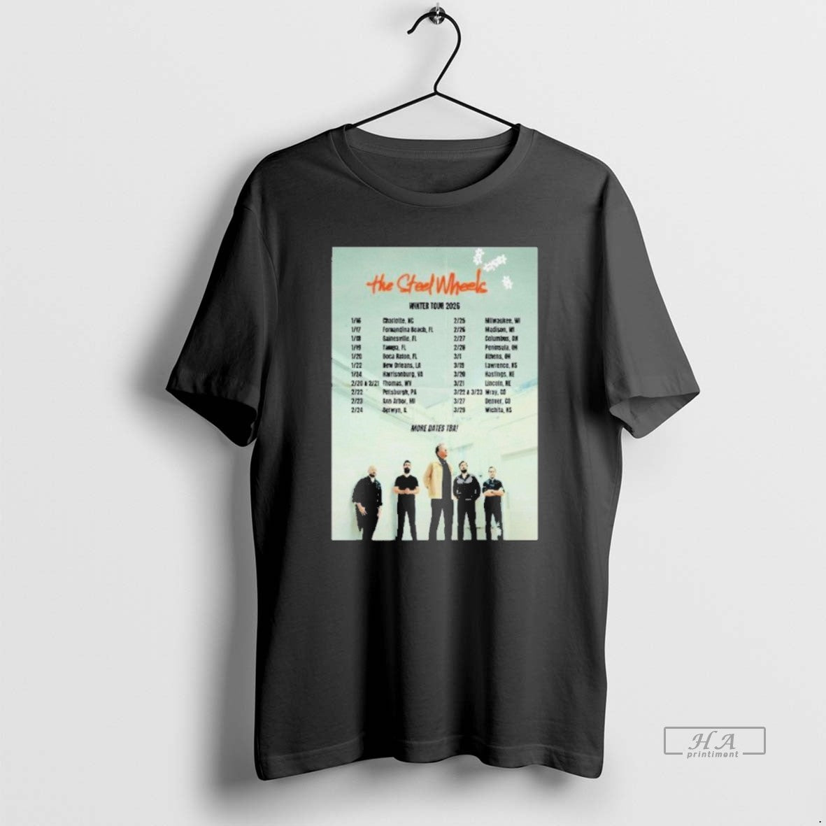 Official The Steel Wheels Winter Tour 2026 Dates T-Shirts, Hoodie, Sweatshirt | InkRitualCo.com