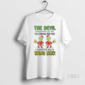 Official The Devil Whispered To Me Im Coming For You I Whisper Back Bring Beer T-Shirts, Hoodie, Sweatshirt | InkRitualCo.com